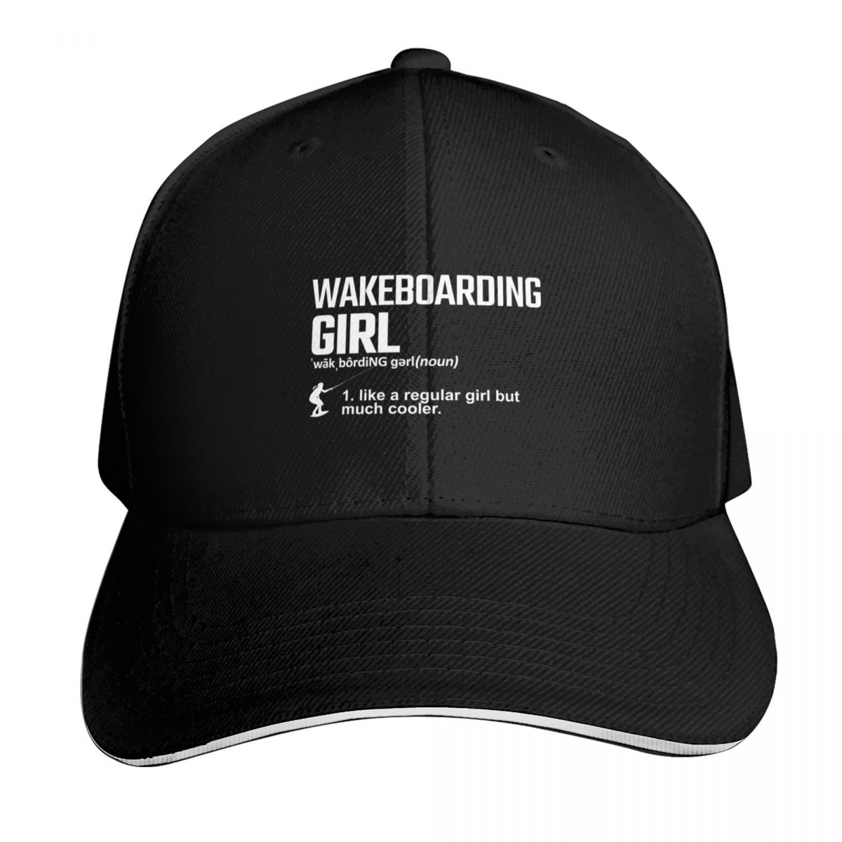 Kids Outdoor Quotes - funny wakeboard wakeboarding quote 5 Baseball