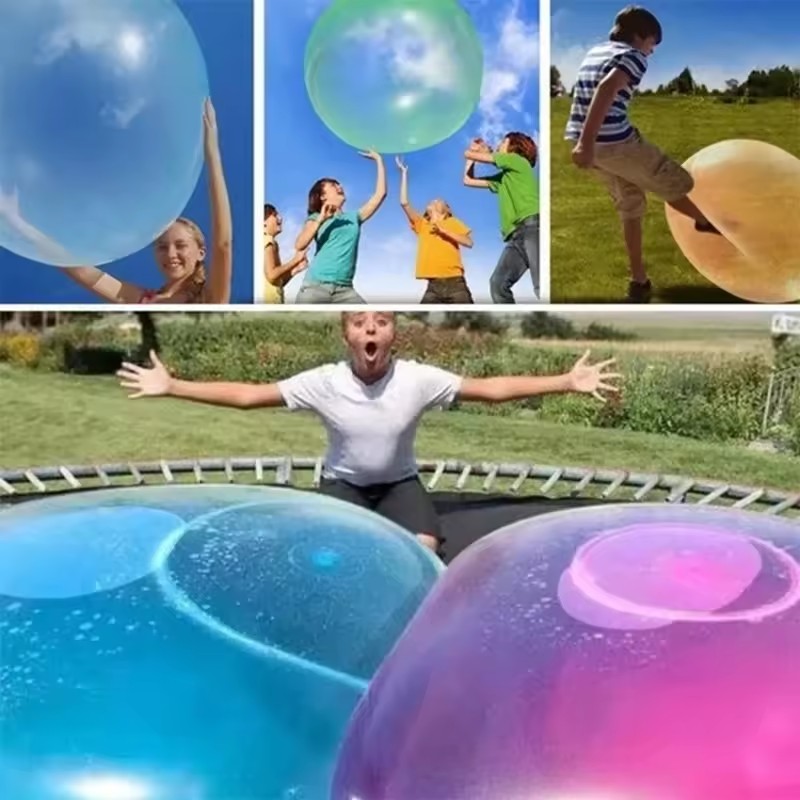Kids Outdoor Yard Games - Children Outdoor Toys Bubble Ball Inflatable