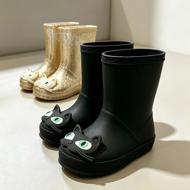 Kids Outdoor Boots - Toddler Rain Boots for Boys Girls