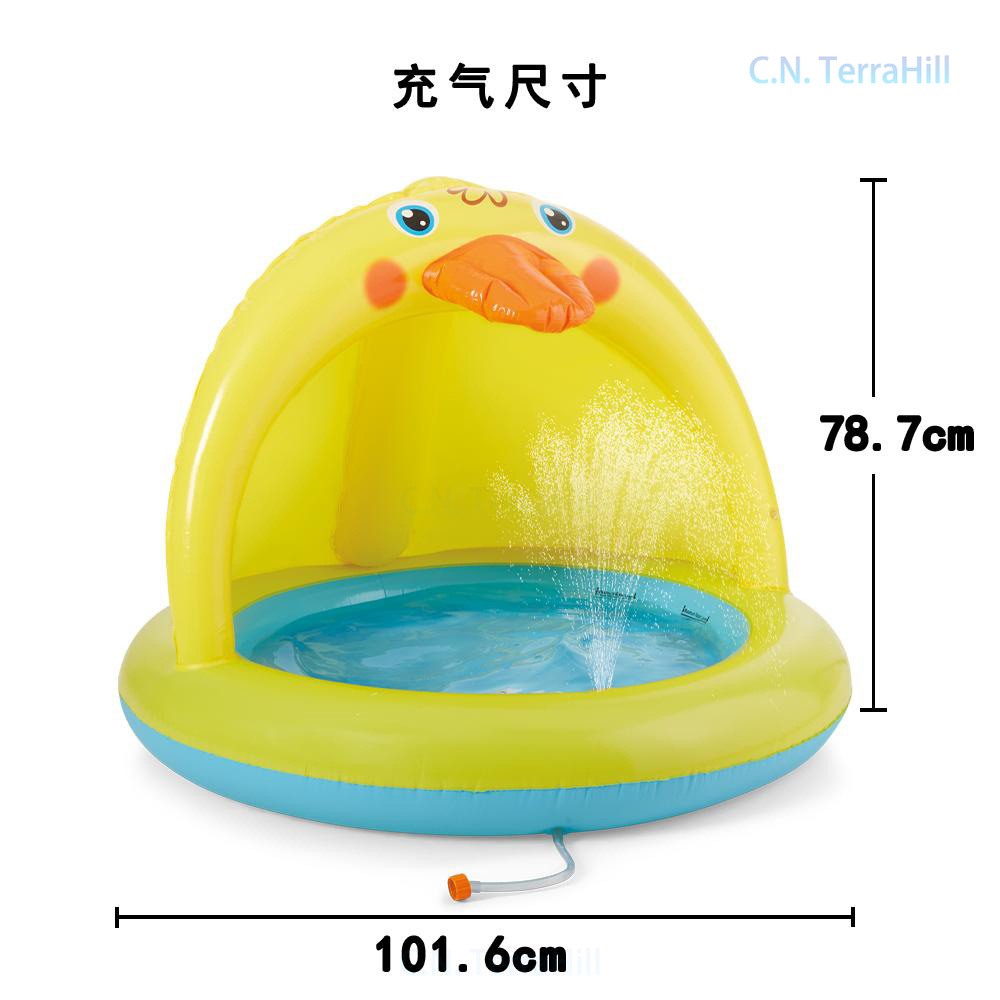 Inflatable Splash Pool for Kid - огляд і ціна Kids Outdoor Play Table