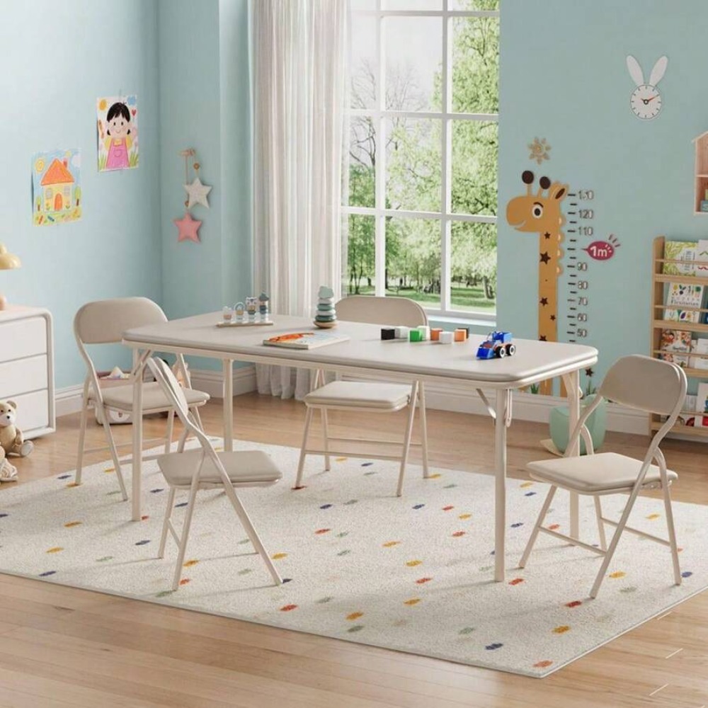 Kids Activity Table Set Foldin - огляд і ціна Kids Outdoor Play Table