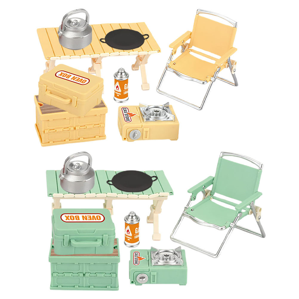 16Pcs Compact Miniature Outdoo - огляд і ціна Kids Outdoor Play Table