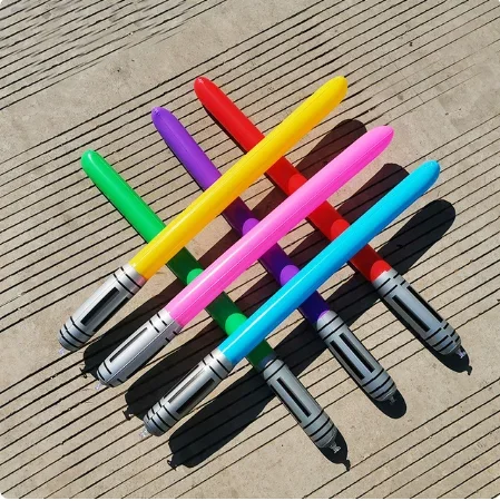 90cm Kawaii Inflatable Lightsa - огляд і ціна Kids Outdoor Yard Games
