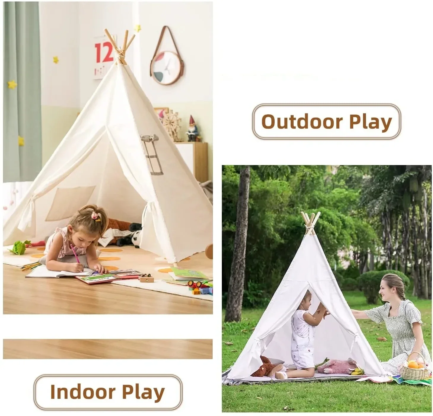 1.6M Kids Tent Play House Wigw - огляд і ціна Kids Outdoor Play Table