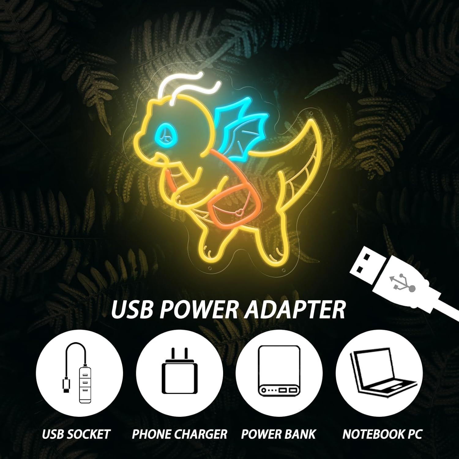 USB Dimmable Cute Dinosaur Neo - огляд і ціна Kids Outdoor Ideas