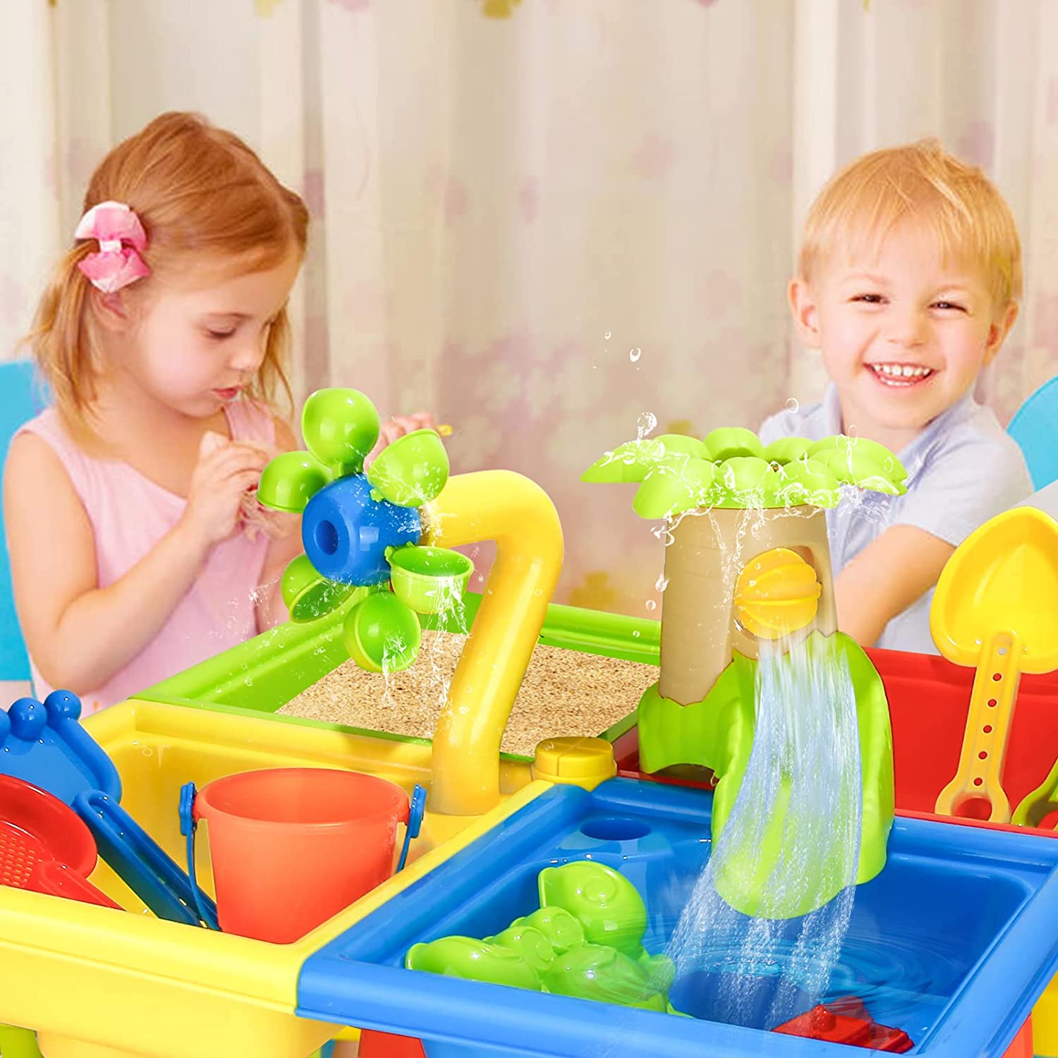 Beach Table Sand Play Toys Chi - огляд і ціна Kids Outdoor Play Table