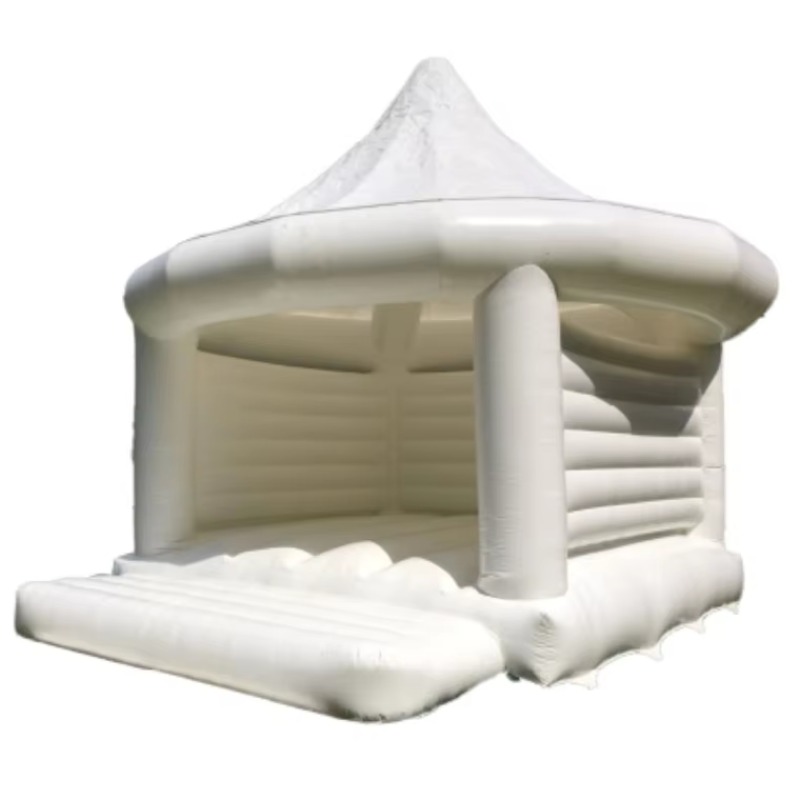 Inflatable White Wedding Bounc - огляд і ціна Kids Outdoor Games