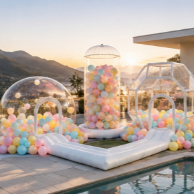 Inflatable Ball Pit Tent Trans - огляд і ціна Kids Outdoor Play Tent