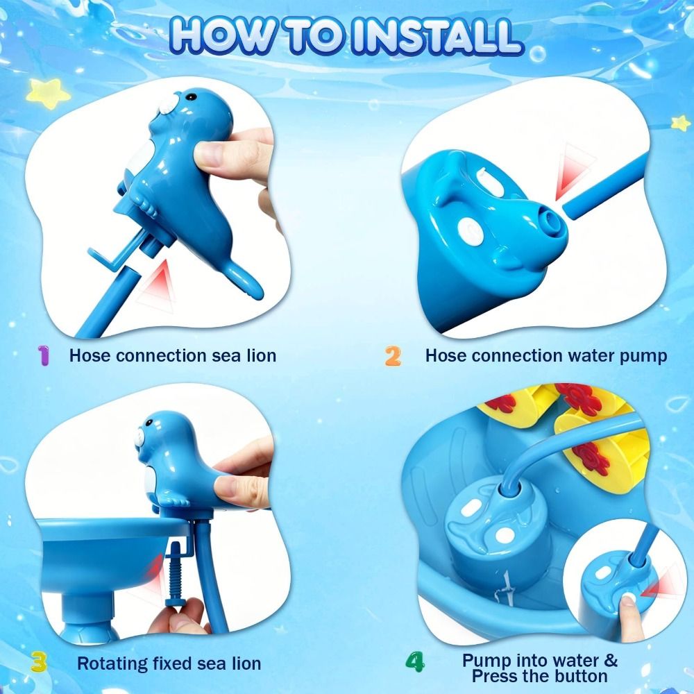 Portable No-Drill Water Table  - огляд і ціна Kids Outdoor Play Table