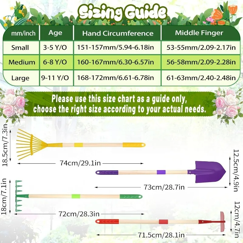 7Pcs Kids Gardening Tools Set  - огляд і ціна Kids Outdoor Yard Tools