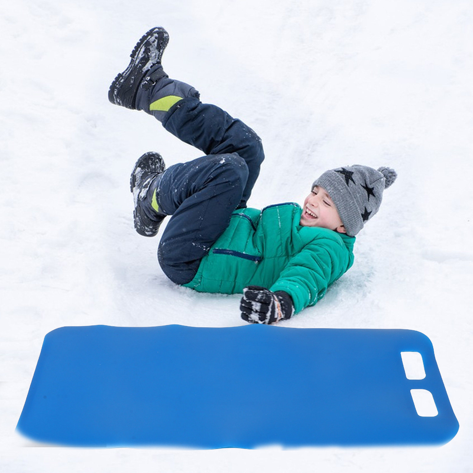 Roll Up Plastic Snow Sled for  - огляд і ціна Kids Outdoor Play Yard