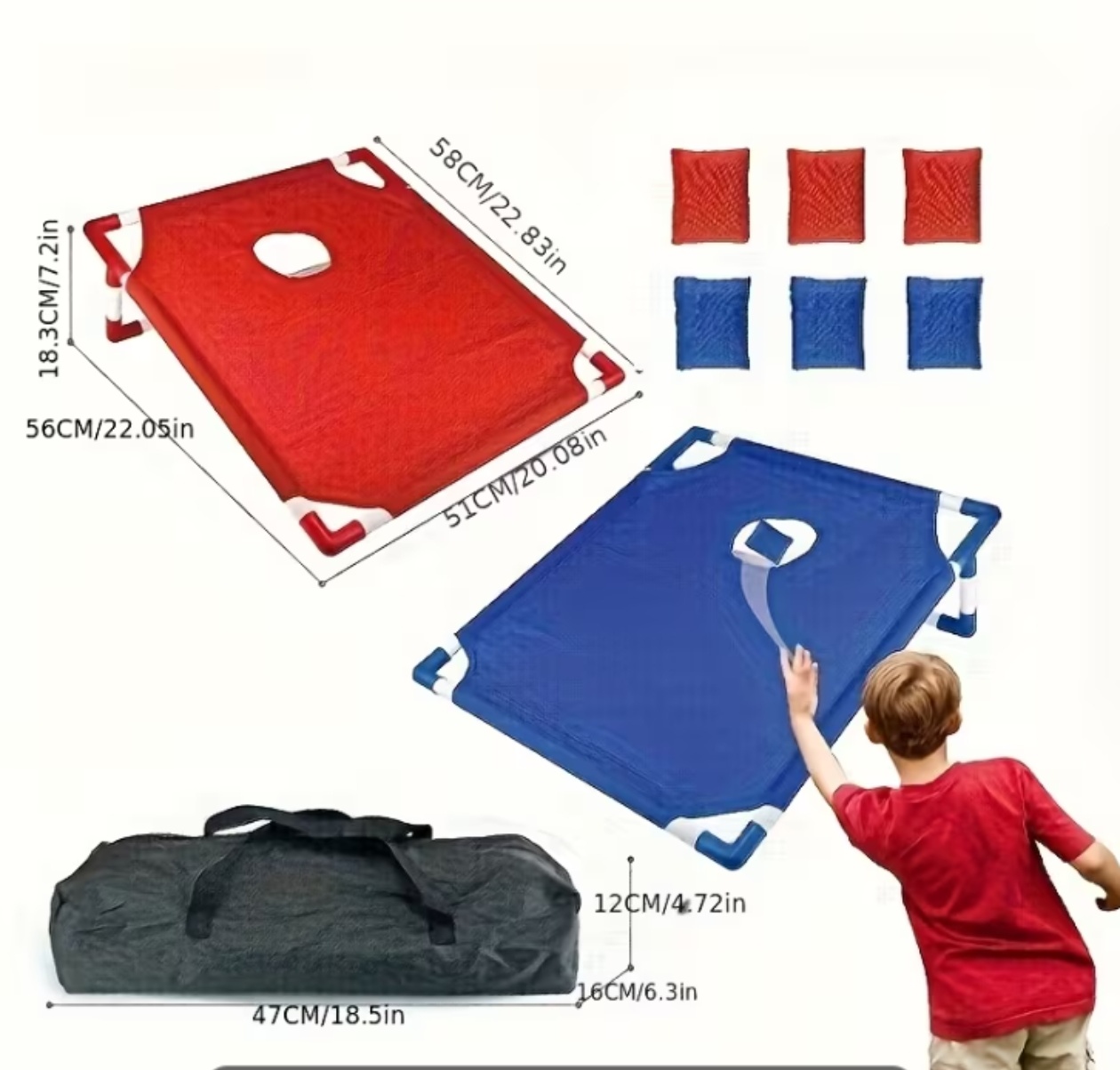 Corn Hole Game Set Includes 2  - огляд і ціна Kids Outdoor Bean Bag