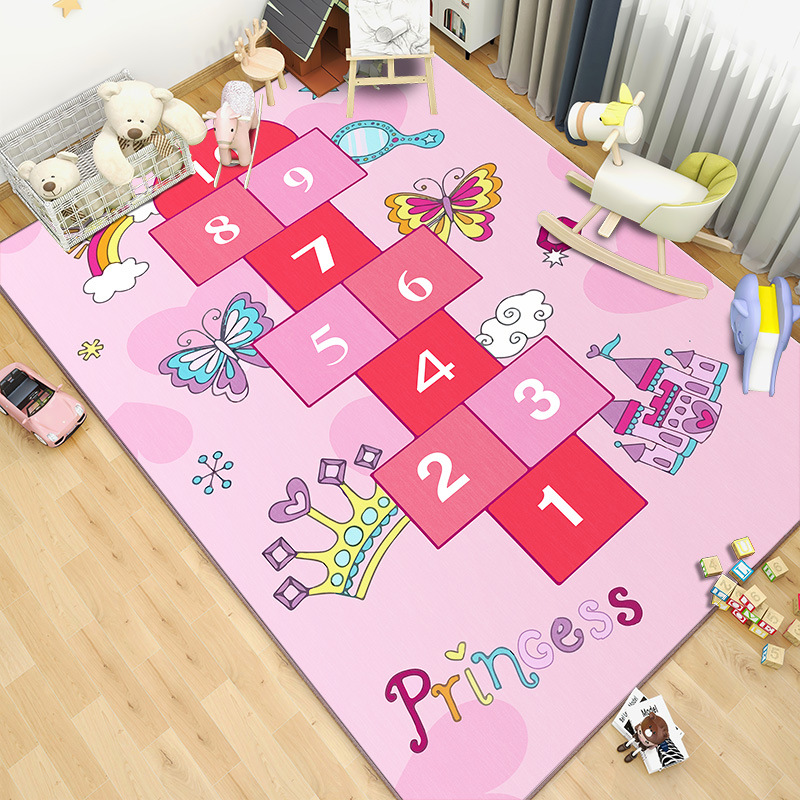 Pink Cartoon Living Room Carpe - огляд і ціна Kids Outdoor Play Table