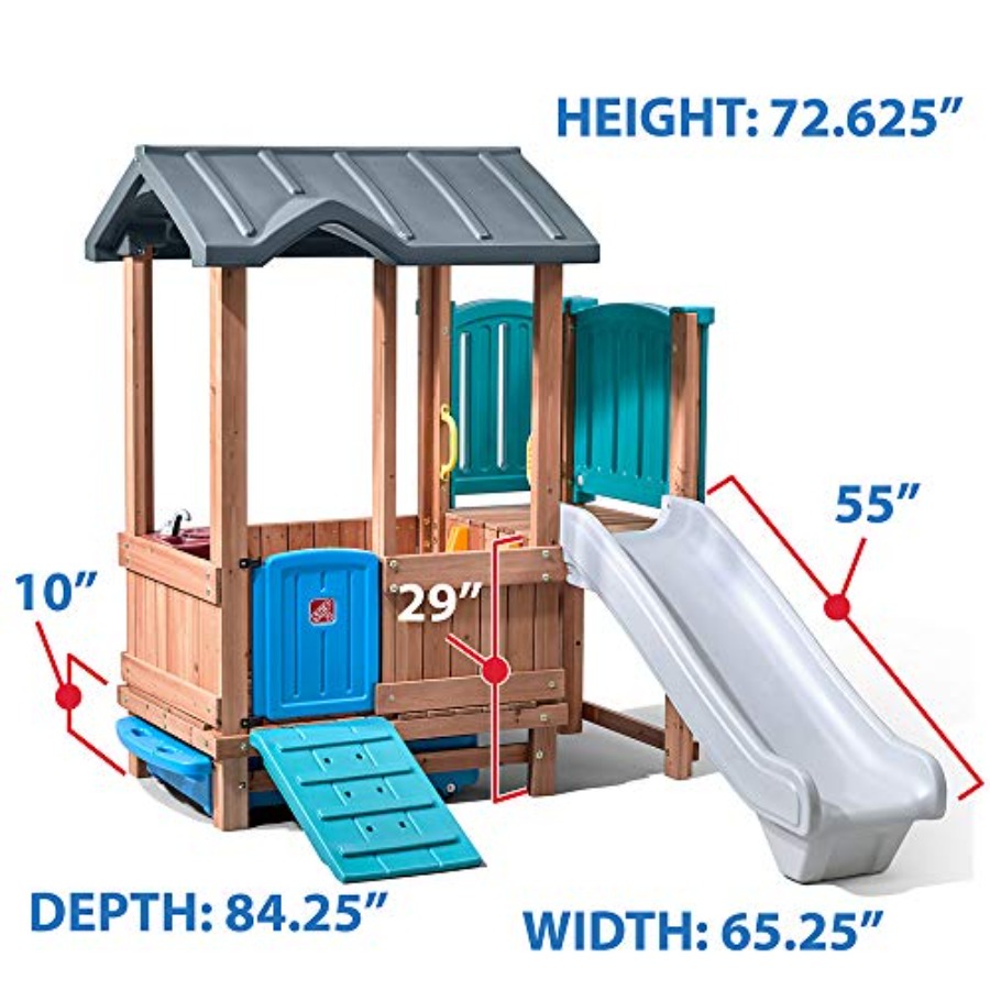Woodland Adventure Playhouse & - огляд і ціна Kids Outdoor Playhouse