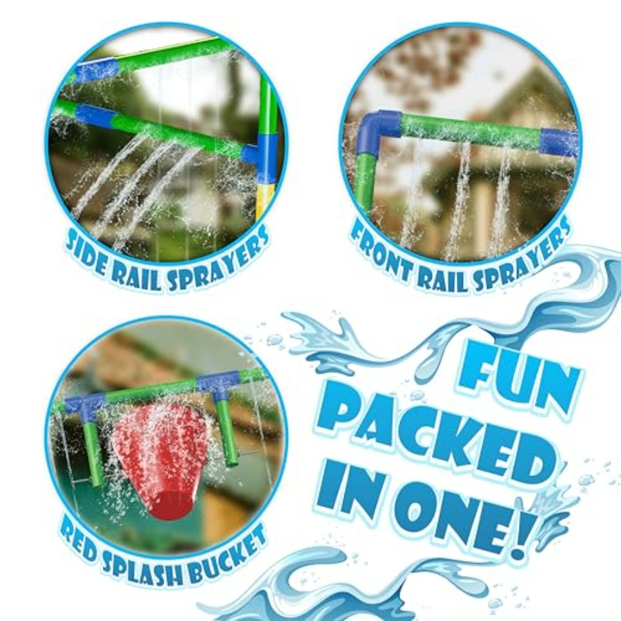 Outdoor backyard water park sp - огляд і ціна Kids Outdoor Water Sprinkler