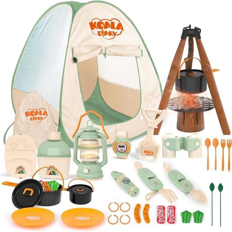 Kids Camping Set Toddler Toys  - огляд і ціна Kids Outdoor Play Tent