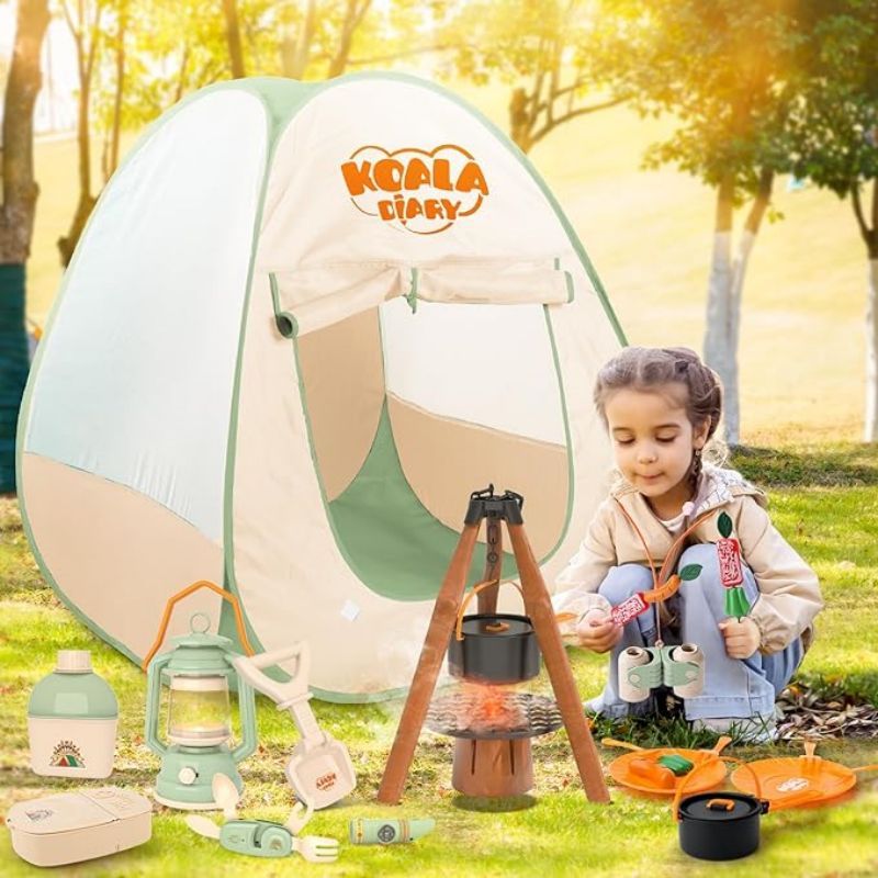 Kids Camping Set Toddler Toys  - огляд і ціна Kids Outdoor Play Tent