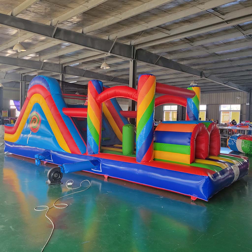 Giant Commercial Inflatable Ob - огляд і ціна Kids Outdoor Obstacle Course