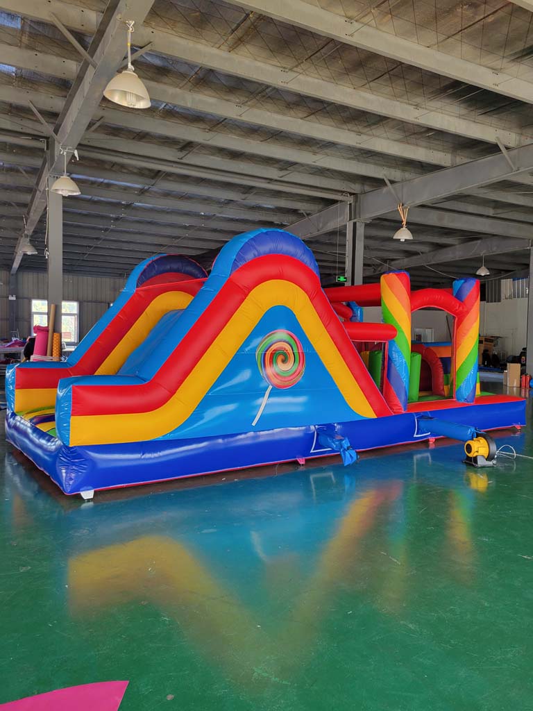 Giant Commercial Inflatable Ob - огляд і ціна Kids Outdoor Obstacle Course