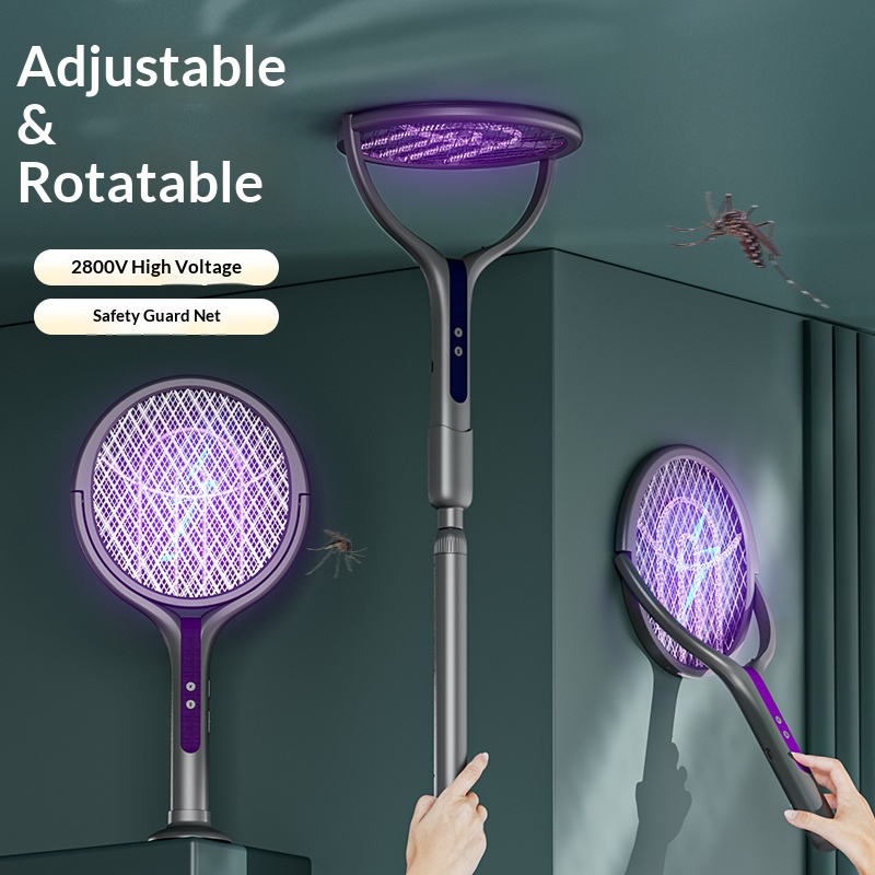 Rotating Head Bug Zapper Racke - огляд і ціна Bug Catching Kit