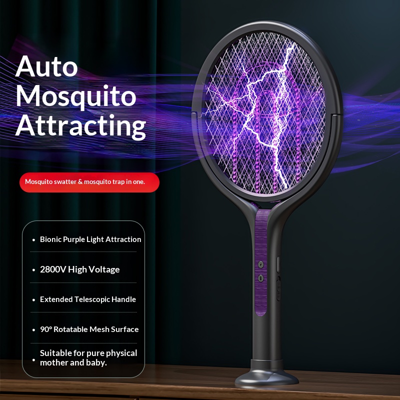 Rotating Head Bug Zapper Racke - огляд і ціна Bug Catching Kit