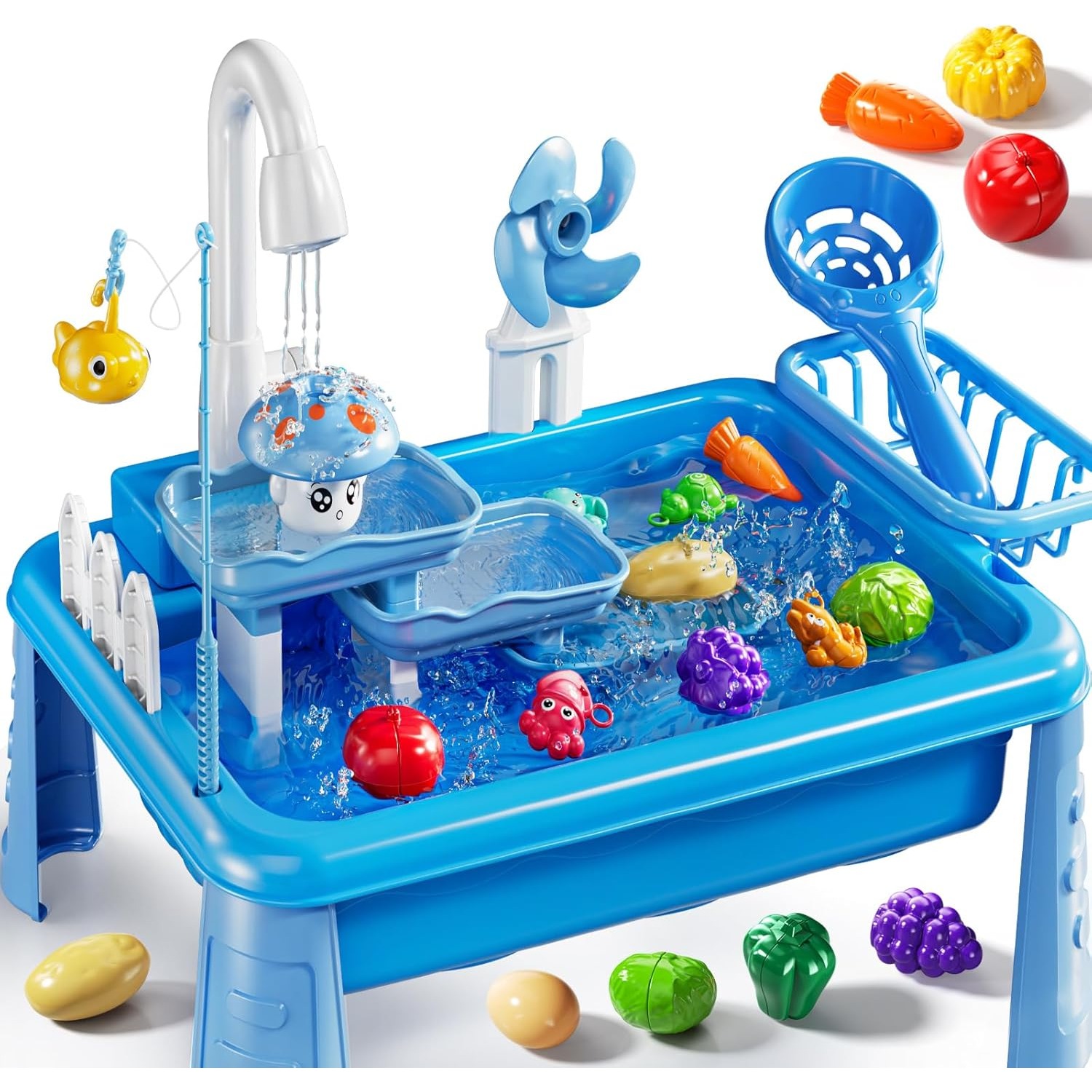 Water Table Play Sink Toy for  - огляд і ціна Kids Outdoor Play Table