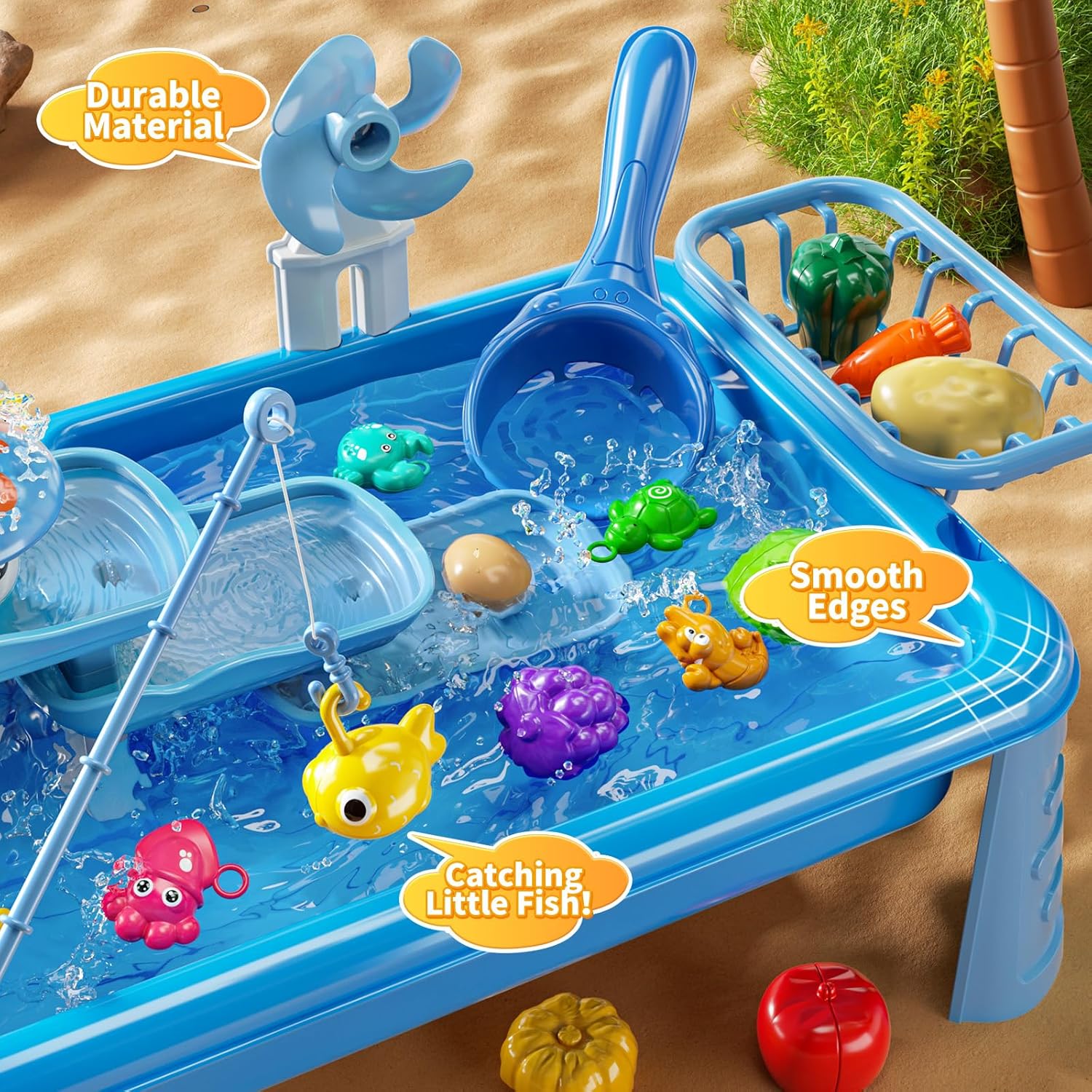 Water Table Play Sink Toy for  - огляд і ціна Kids Outdoor Play Table