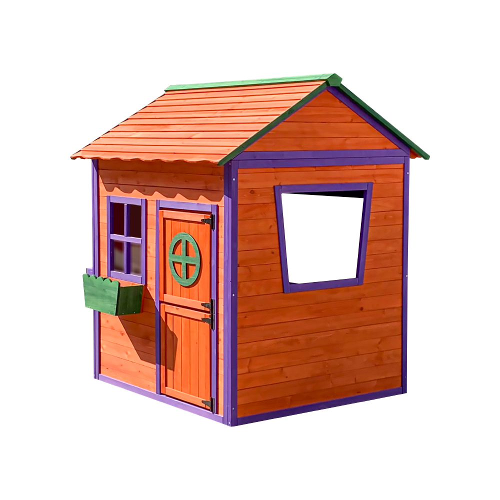 Kids Outdoor Wooden Playhouse  - огляд і ціна Kids Outdoor Wooden Playhouse