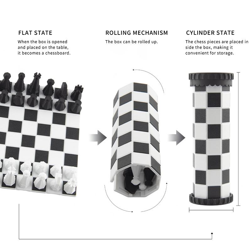 2 in 1 Portable Chess Game Set - огляд і ціна Kids Outdoor Yard Games
