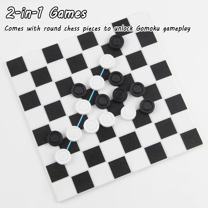 2 in 1 Portable Chess Game Set - огляд і ціна Kids Outdoor Yard Games
