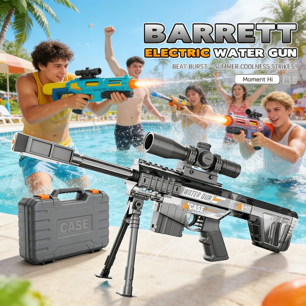 Electric Automatic Sniper Wate - огляд і ціна Kids Outdoor Yard Games