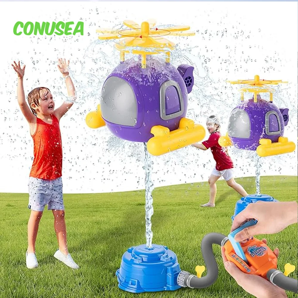 Helicopter Sprinkler Water Toy - огляд і ціна Kids Outdoor Yard Tools